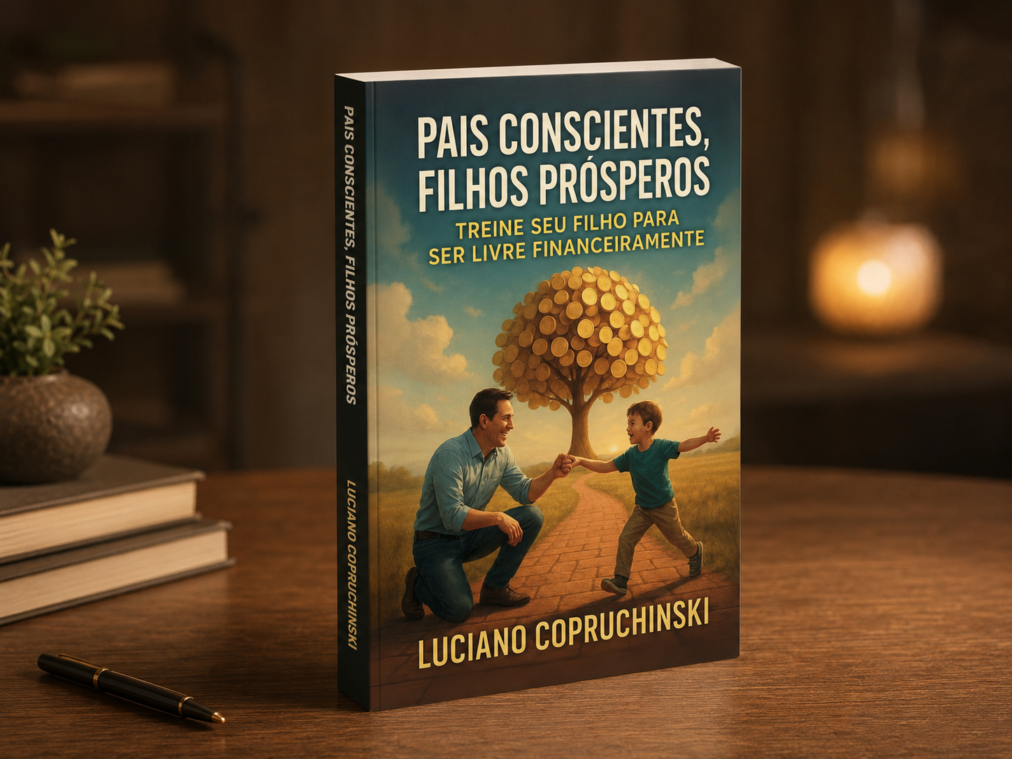 Capa do livro Pais Conscientes, Filhos Prósperos, de Luciano Copruchinski